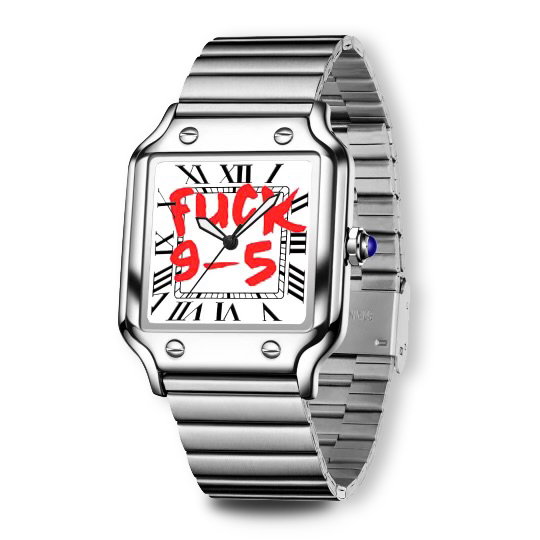 (ONE OF ONE) F*CK 9-5 Santos  (.316 Stainless Steel)