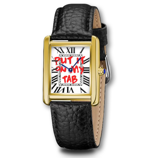 PUT IT ON MY TAB Tank (100% Genuine Leather)