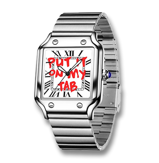 PUT IT ON MY TAB Santos (.316 Stainless Steel)