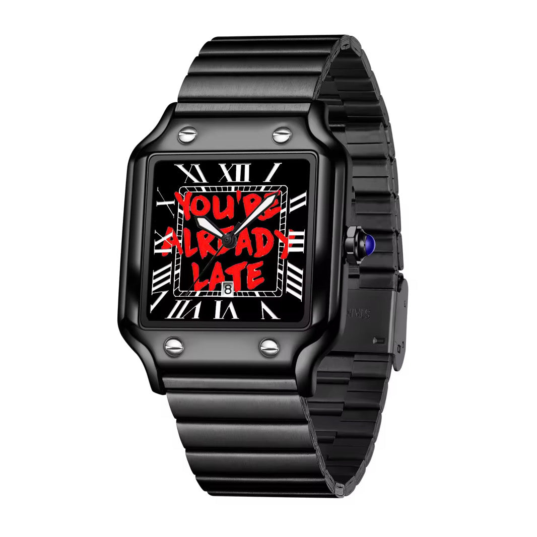 MIDNIGHT YOU'RE ALREADY LATE Santos (.316 Stainless Steel)