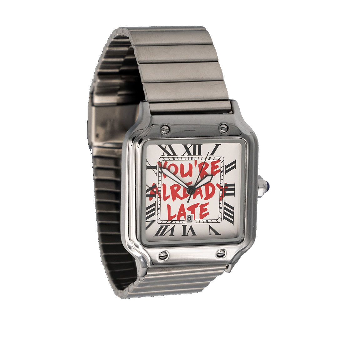 YOU'RE ALREADY LATE Santos (.316 Stainless Steel)